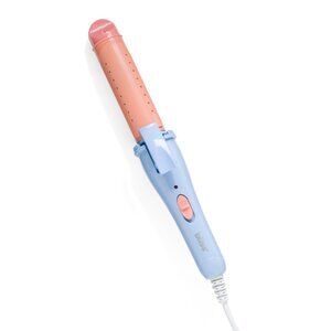 BLISS Pink/blue 3 In 1 Hair Straightener Curling Iron And Wand